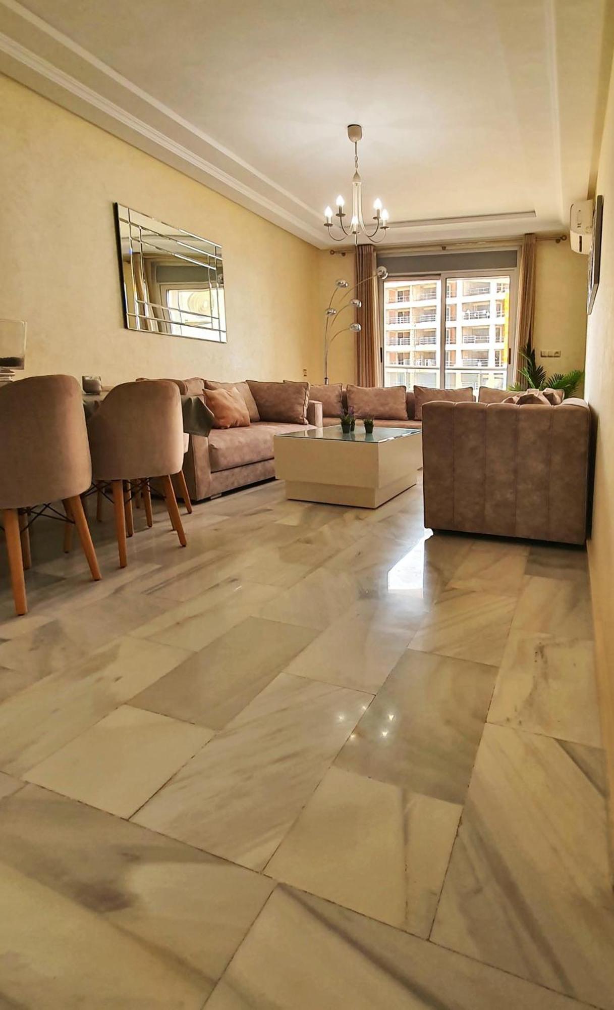Mont Blanc :Appartement, Vue Sur Mer A 2 Minutes De La Gare. Танжер Екстериор снимка