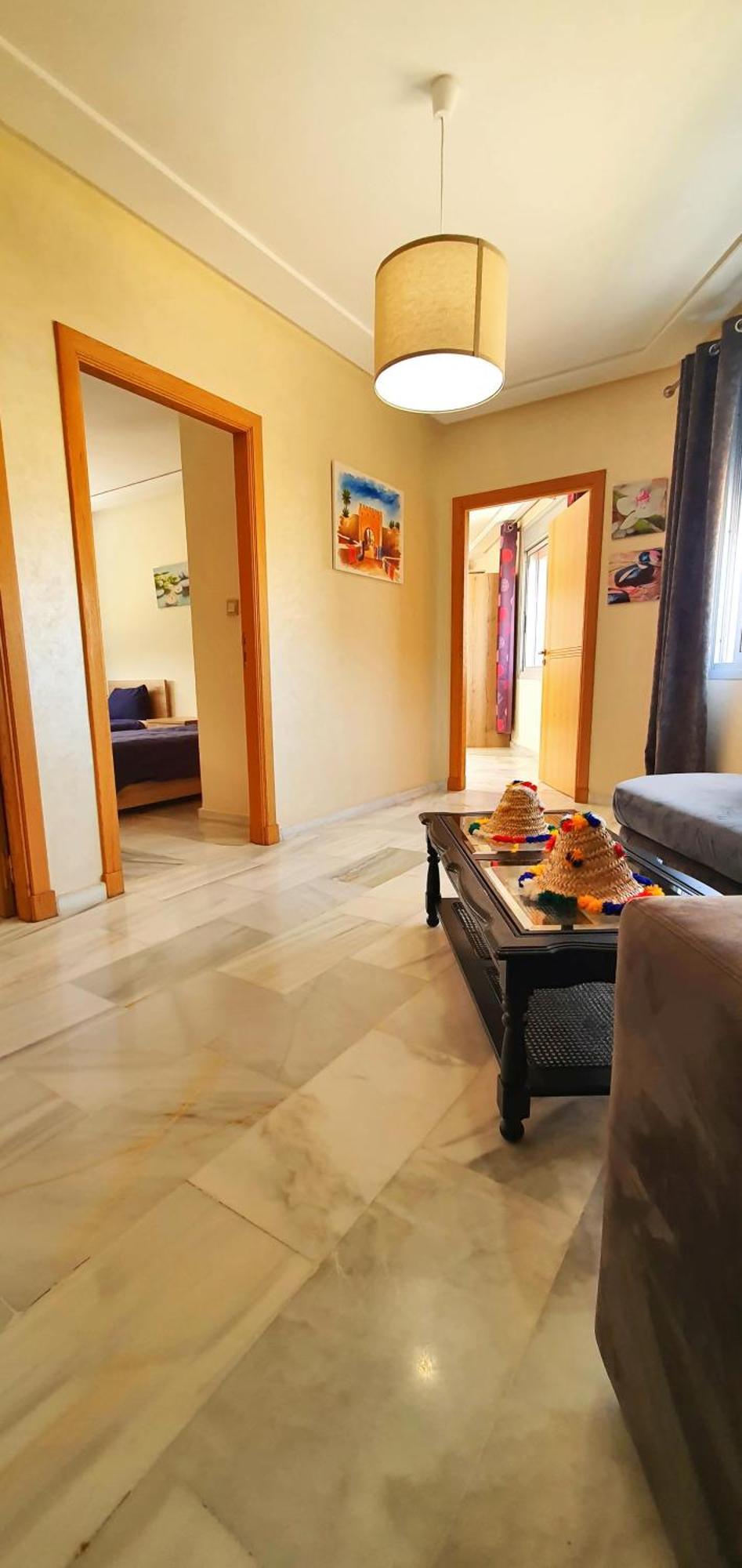 Mont Blanc :Appartement, Vue Sur Mer A 2 Minutes De La Gare. Танжер Екстериор снимка