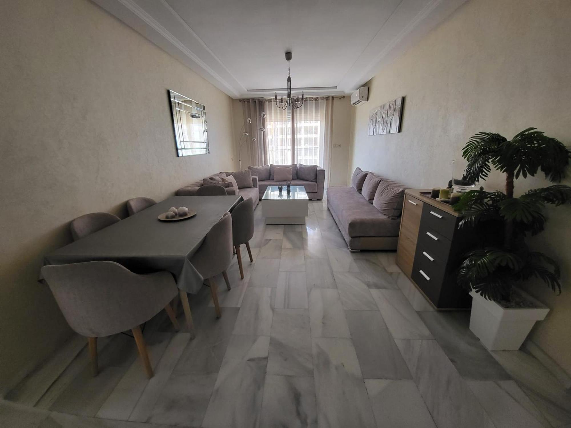 Mont Blanc :Appartement, Vue Sur Mer A 2 Minutes De La Gare. Танжер Екстериор снимка